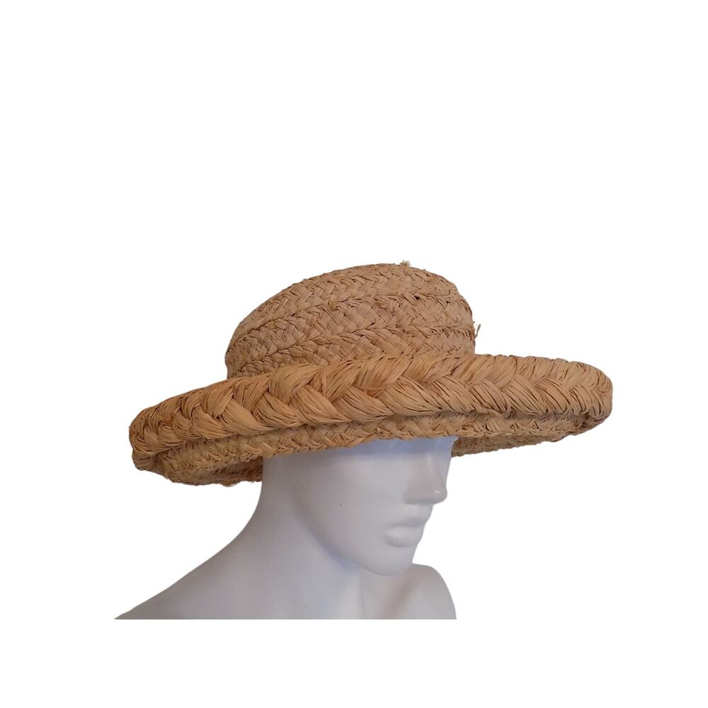 Carol Carr Palm Beach straw hat sun hat One Size